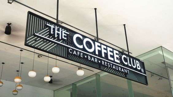 cafe sign board